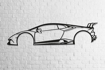 Huracan Performante Metal Car - Metal Art