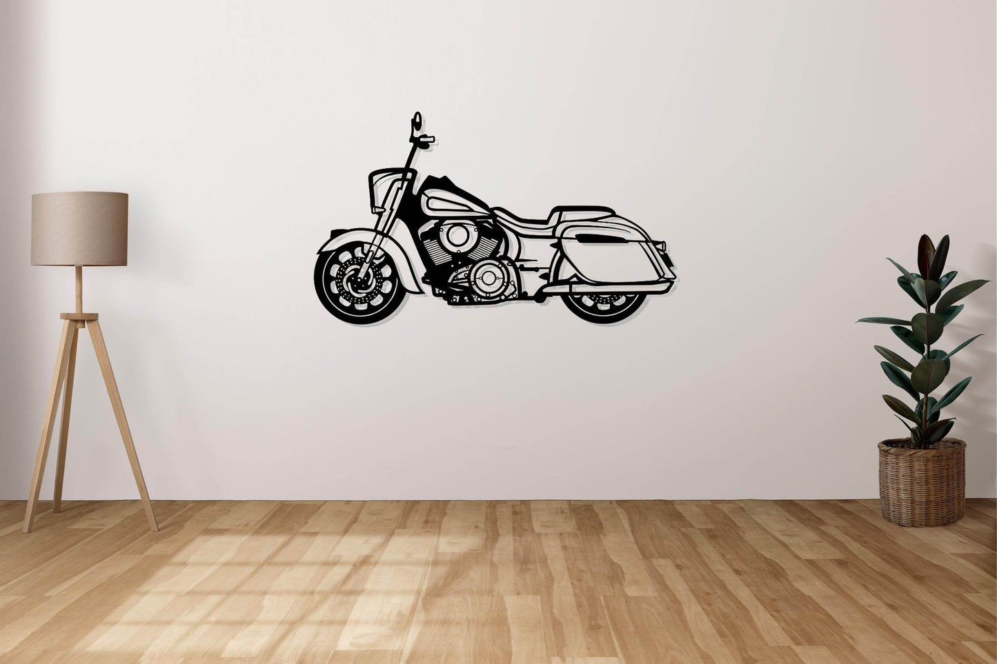 Motorcycle Wall Art - Metal Art