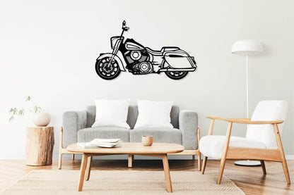 Motorcycle Wall Art - Metal Art
