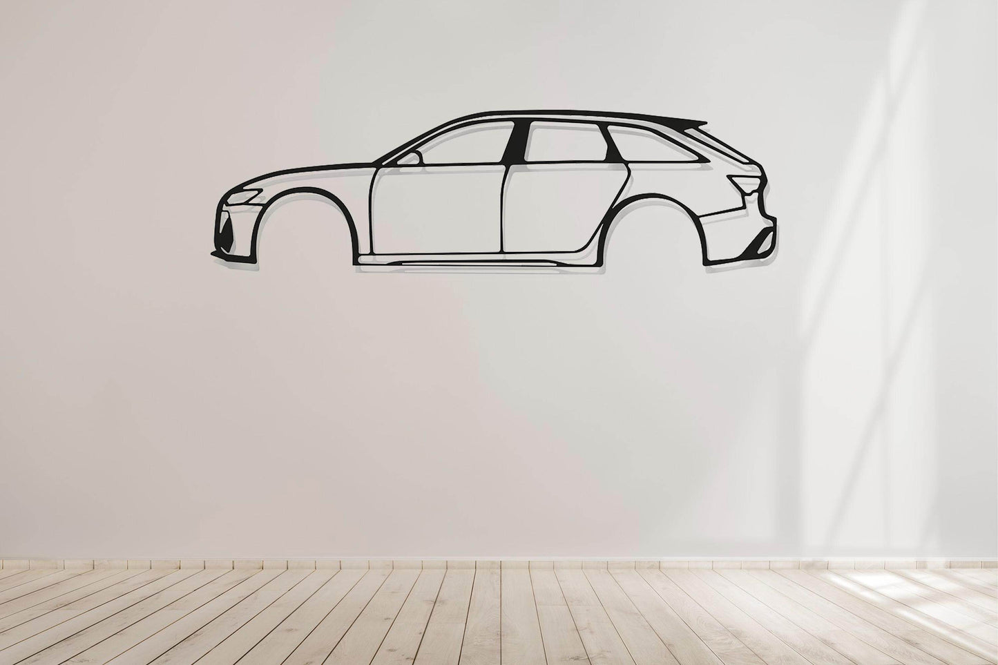 RS6 Wall Art Steel - Metal Art
