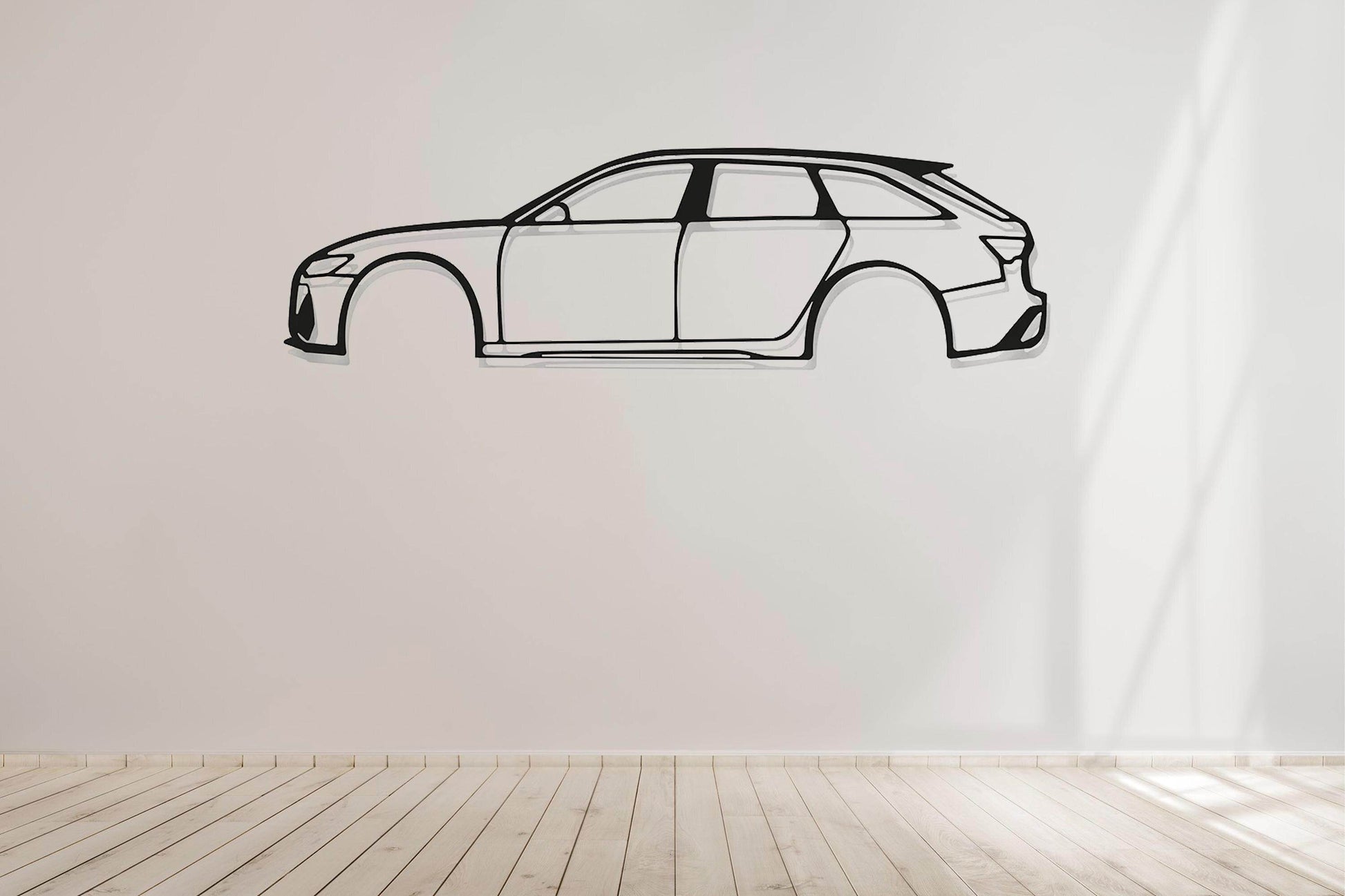 RS6 Wall Art Steel - Metal Art