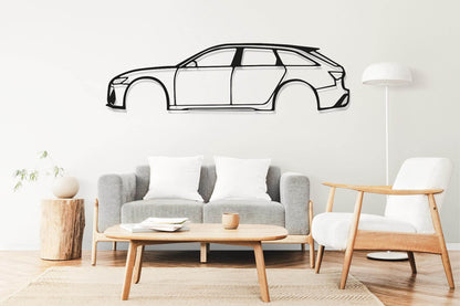 RS6 Wall Art Steel - Metal Art