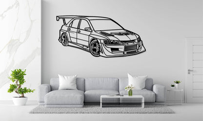 Mitsubishi Lancer Evolution - Metal Art
