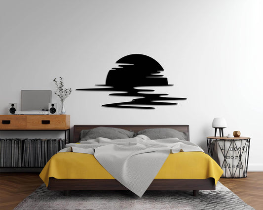 Sun Metal Wall Decor Art - Metal Art