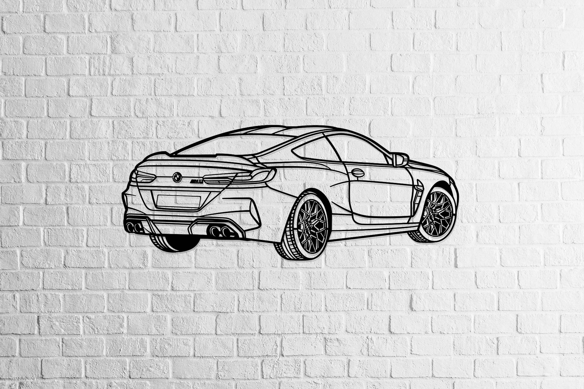 M8 Coupe - Metal Wall Art - Metal Art