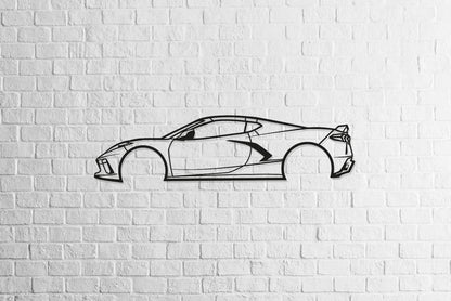 Corvette C8 Stingray - Metal Wall Art - Metal Art