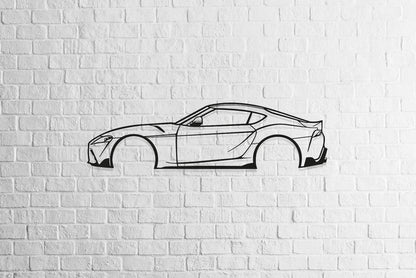 Supra MK5 (A90) - Metal Wall Art - Metal Art