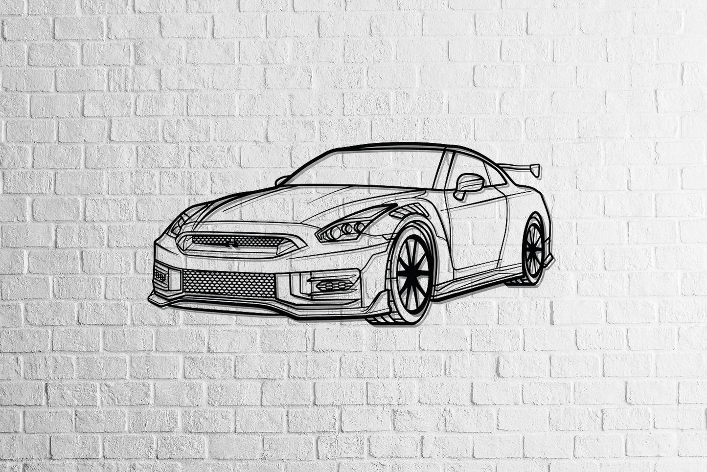 GT-R R35 - Metal Wall Art - Metal Art