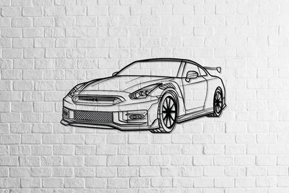 GT-R R35 - Metal Wall Art - Metal Art