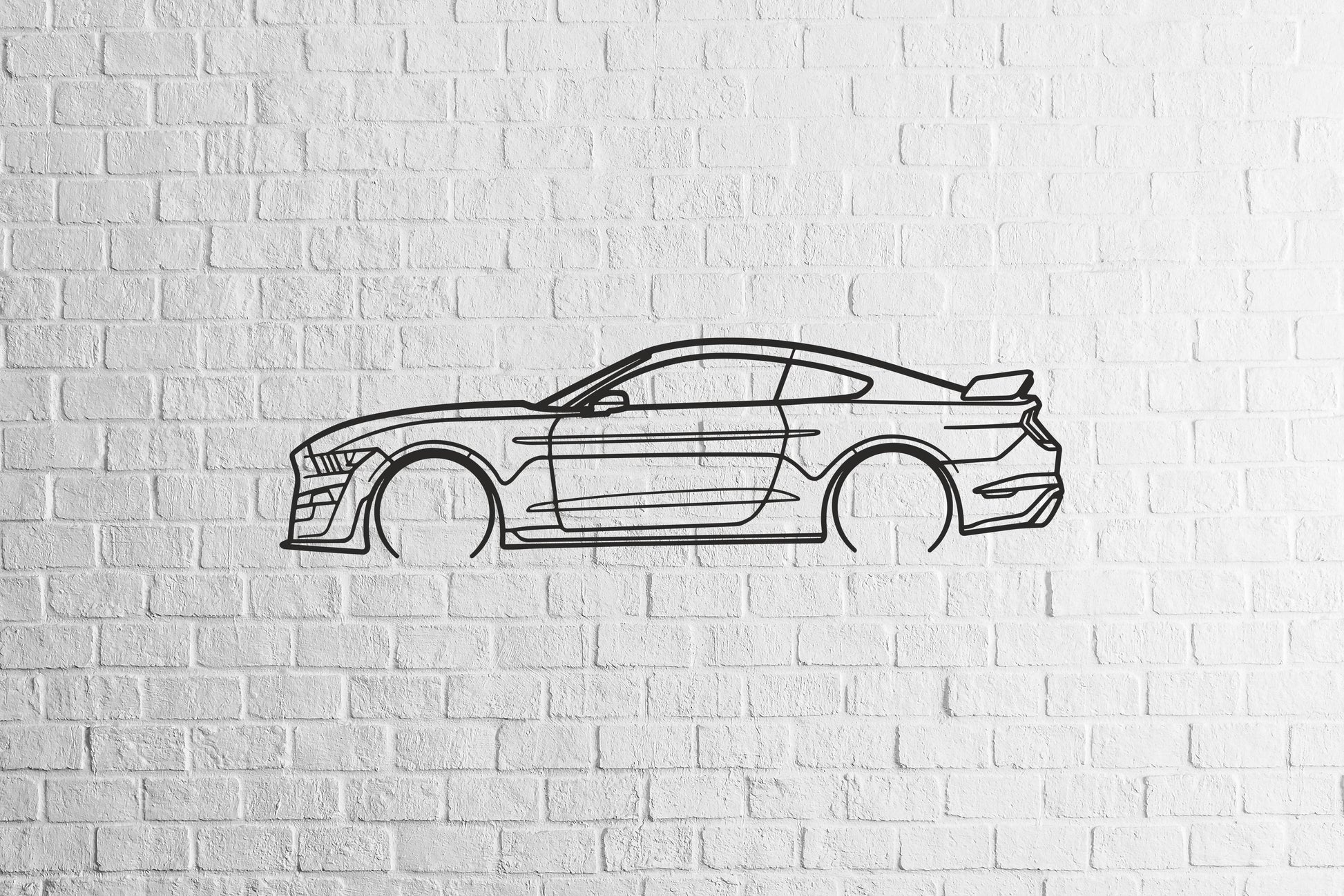Mustang S550 - Metal Wall Art - Metal Art