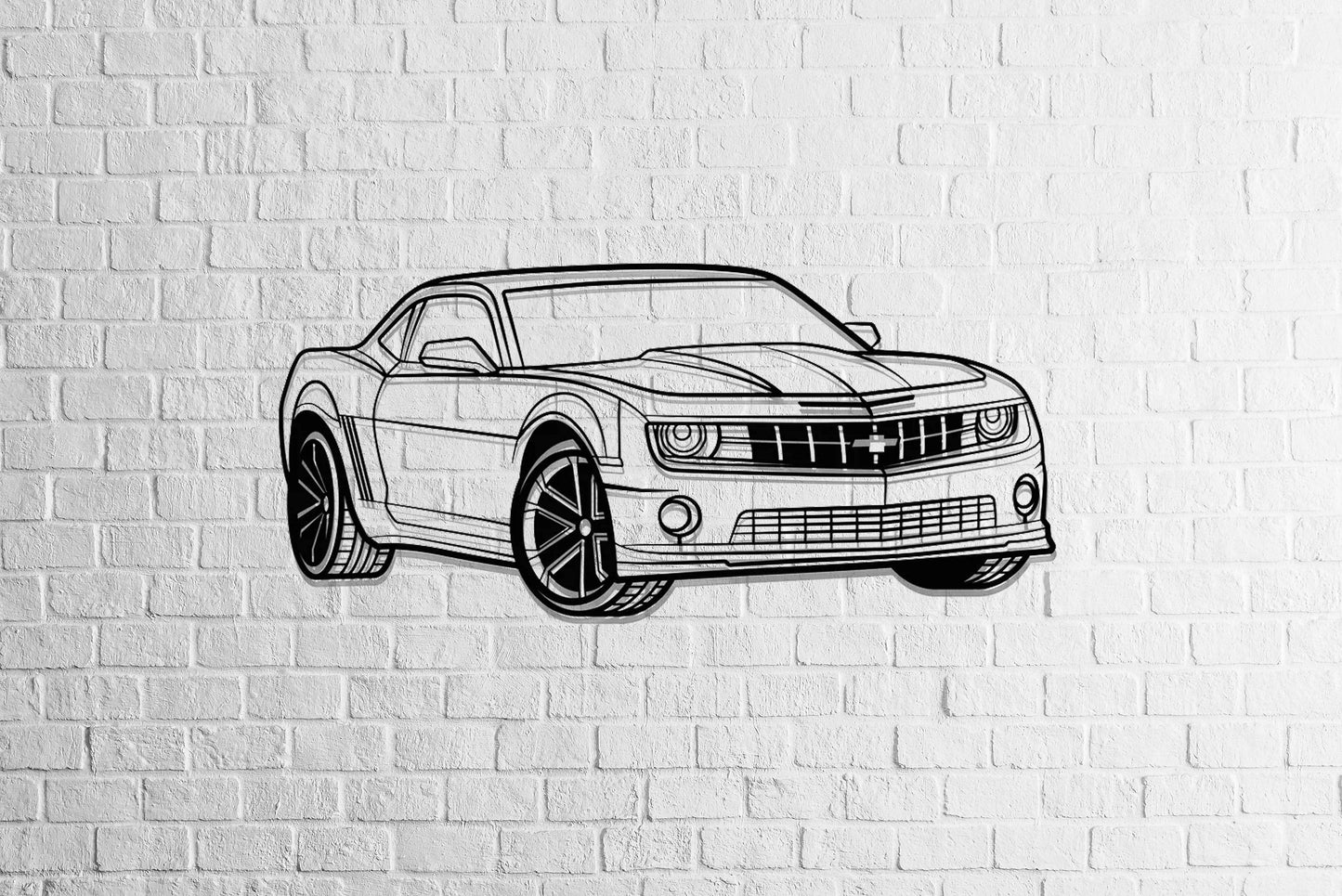 Camaro 5th Gen - Metal Wall Art - Metal Art
