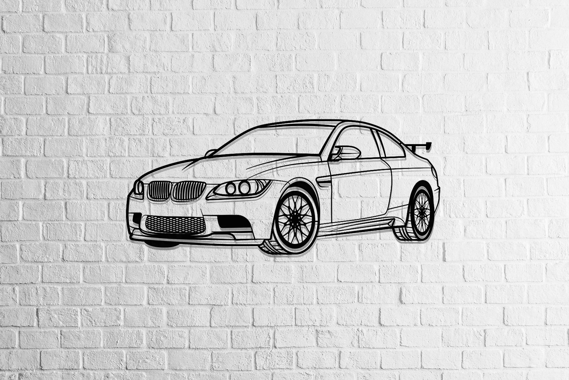 M3 E92 - Metal Wall Art - Metal Art