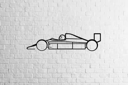 F1 Car - Metal Wall Art - Metal Art