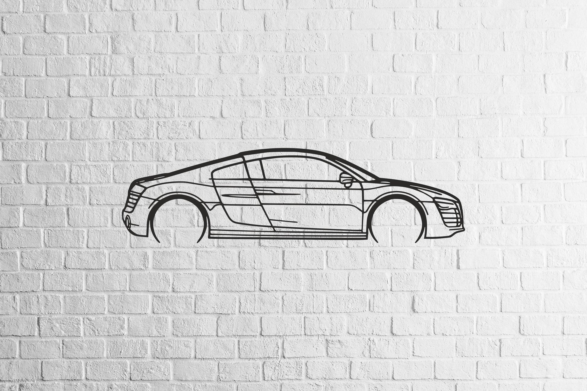 R8 - Metal Wall Art - Metal Art