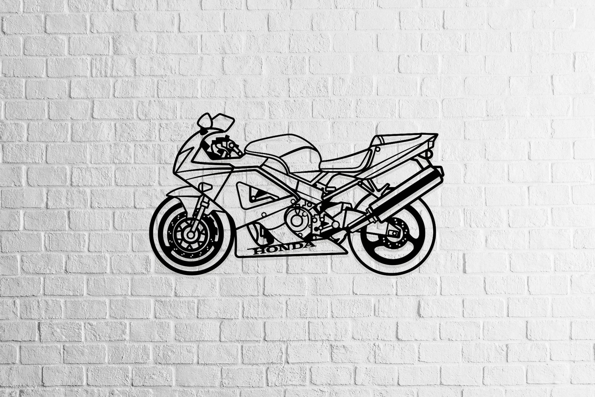CBR900RR Fireblade SC28 - Metal Wall Art - Metal Art