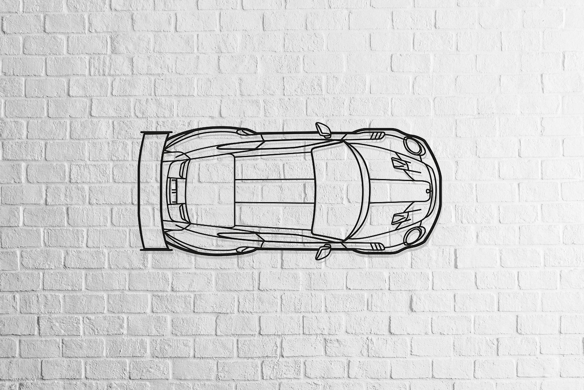 911 GT2 RS - Metal Wall Art - Metal Art