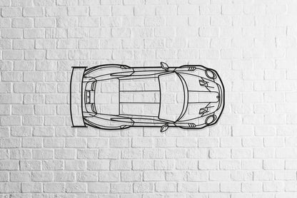 911 GT2 RS - Metal Wall Art - Metal Art
