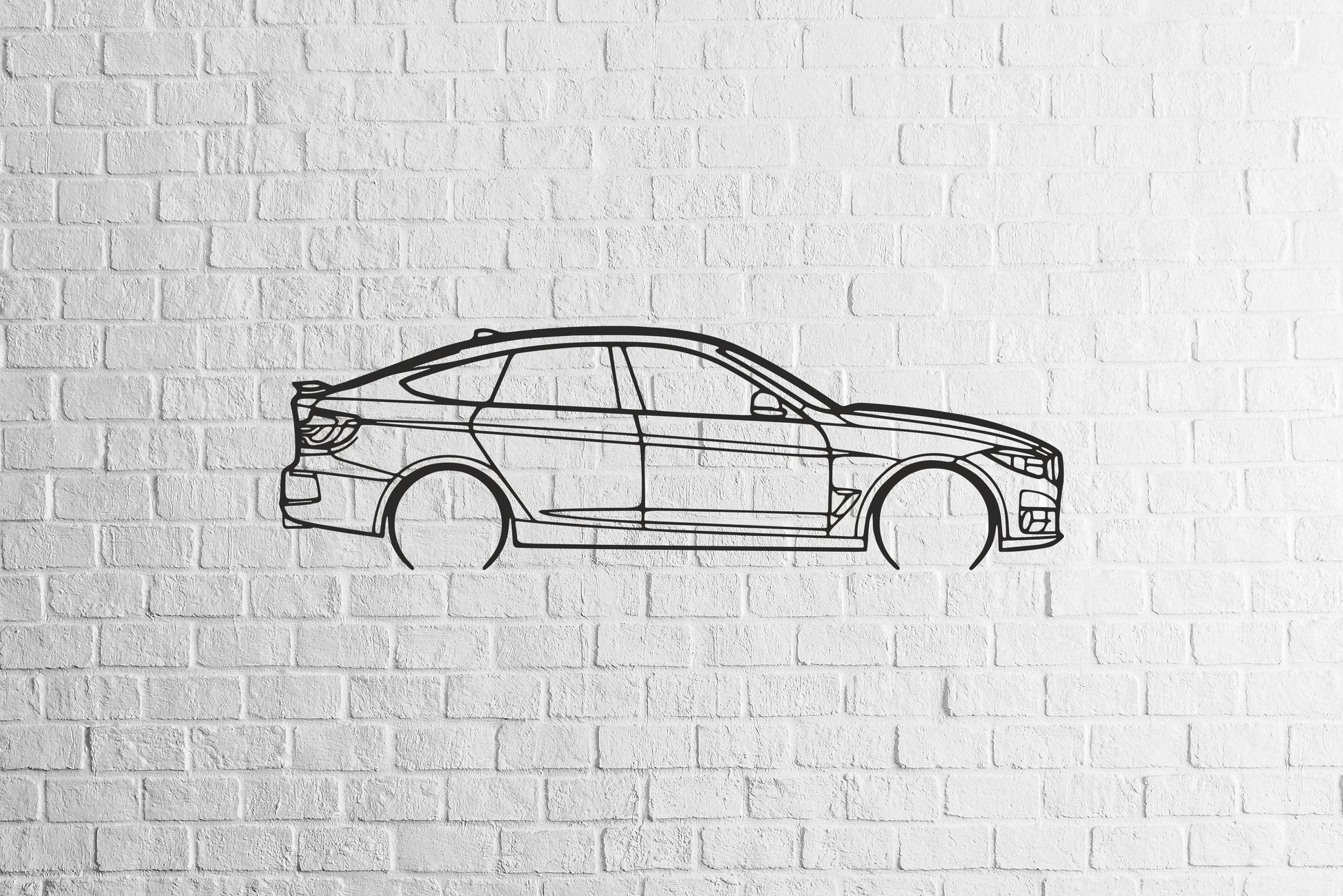 3 Series GT (F34) - Metal Wall Art - Metal Art