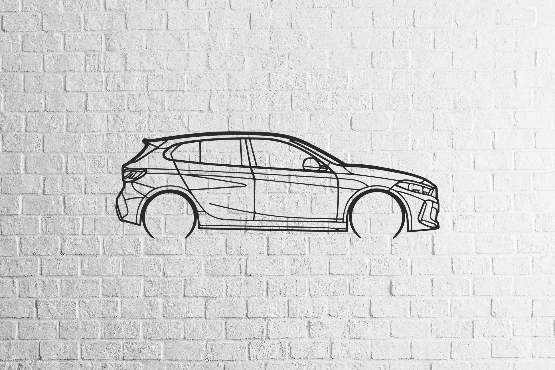 M135i xDrive (F40) - Metal Wall Art - Metal Art