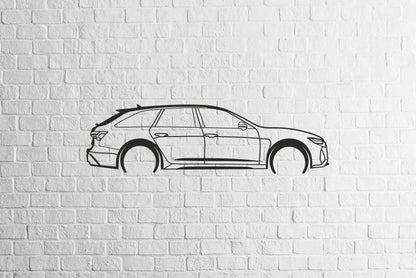 RS6 Avant - Metal Wall Art - Metal Art