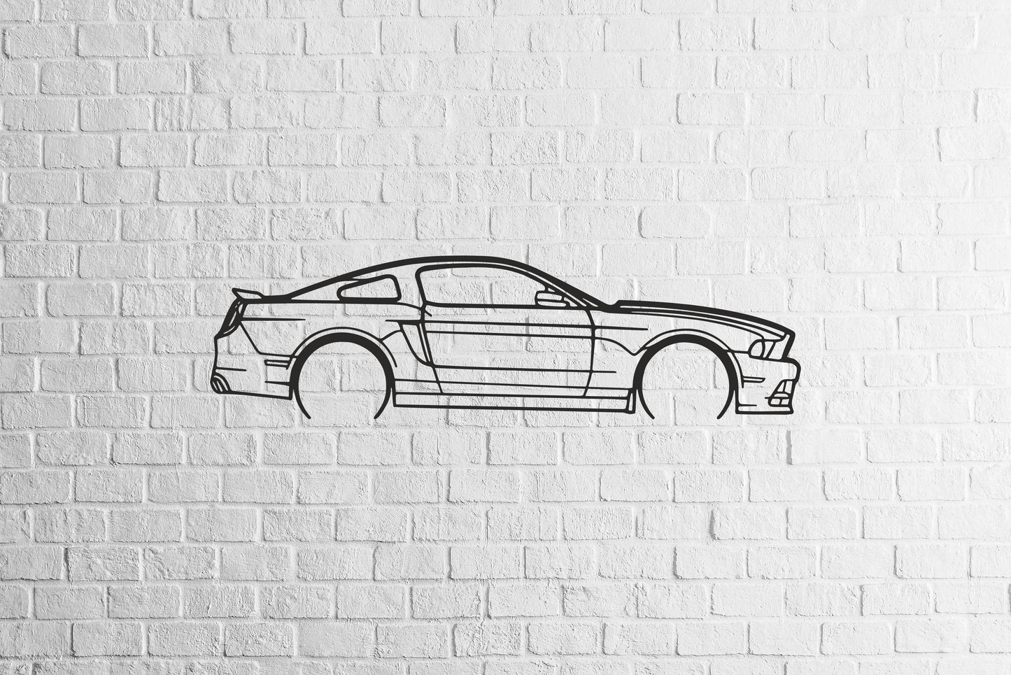 Mustang S197 - Metal Wall Art - Metal Art