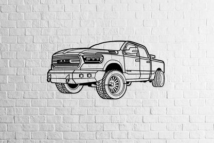 RAM 1500 - Metal Wall Art - Metal Art