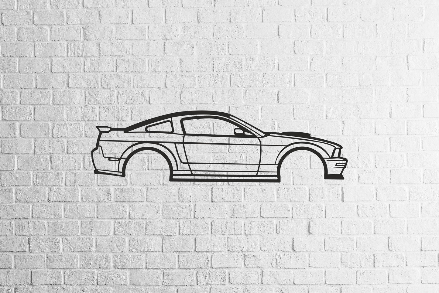 Mustang S197 (2005–2009) - Metal Wall Art - Metal Art