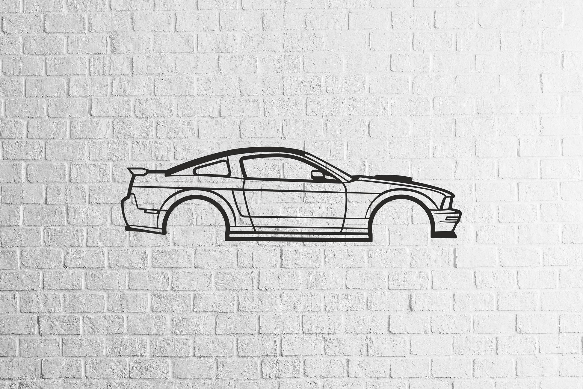 Mustang S197 (2005–2009) - Metal Wall Art - Metal Art