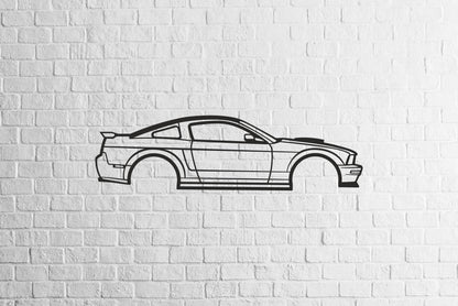 Mustang S197 (2005–2009) - Metal Wall Art - Metal Art