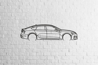 RS5 Sportback - Metal Wall Art - Metal Art