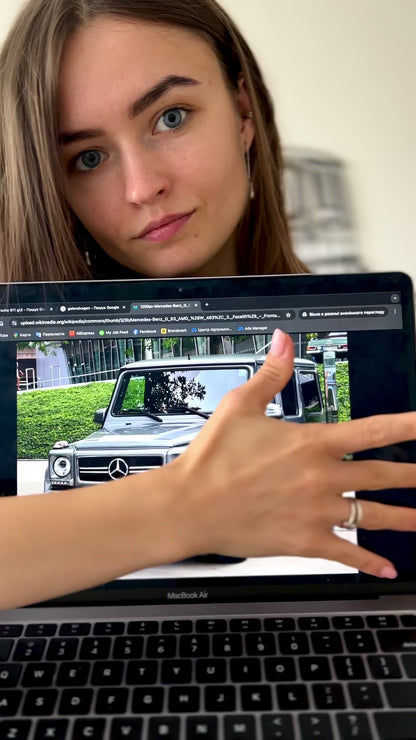 G63 AMG Perspective - Metal Wall Art