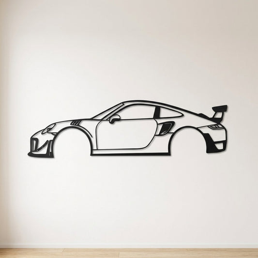 911 GT2 RS Metal Wall Art - lifestyle