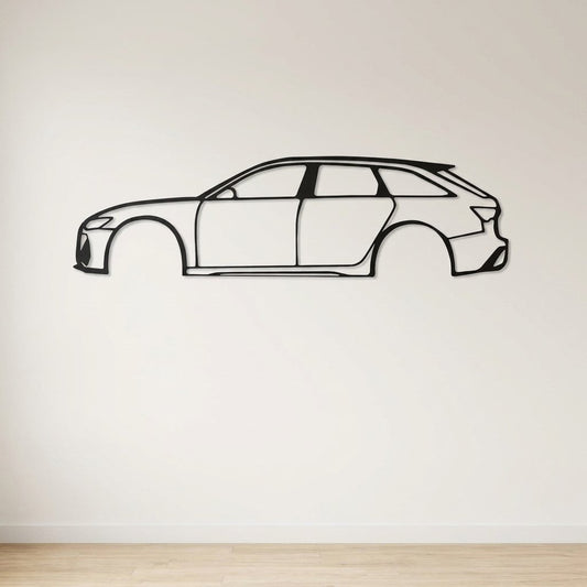 RS6 Wall Art Steel - lifestyle