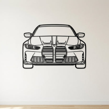 M4 G82  - Metal Wall Art - lifestyle